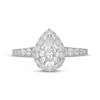 Thumbnail Image 6 of Neil Lane Pear-Shaped Diamond Halo Engagement Ring 1-5/8 ct tw 14K White Gold