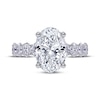 Thumbnail Image 3 of Now + Forever Oval-Cut Lab-Grown Diamond Engagement Ring 4-3/4 ct tw 14K White Gold