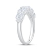 Thumbnail Image 2 of Now + Forever Marquise & Round-Cut Diamond Anniversary Ring 1-1/5 ct tw 14K White Gold
