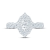 Thumbnail Image 3 of Now + Forever Marquise-Cut Diamond Double-Halo Engagement Ring 1 ct tw 14K White Gold