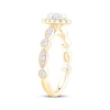 Thumbnail Image 2 of Now + Forever Oval-Cut Diamond Halo Engagement Ring 7/8 ct tw 14K Yellow Gold