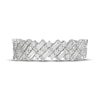 Thumbnail Image 3 of Neil Lane Artistry Baguette & Round-Cut Lab-Grown Diamond Anniversary Ring 1 ct tw 14K White Gold