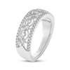 Thumbnail Image 2 of THE LEO Prisma Diamond Princess & Round-Cut Anniversary Ring 3/4 ct tw 14K White Gold