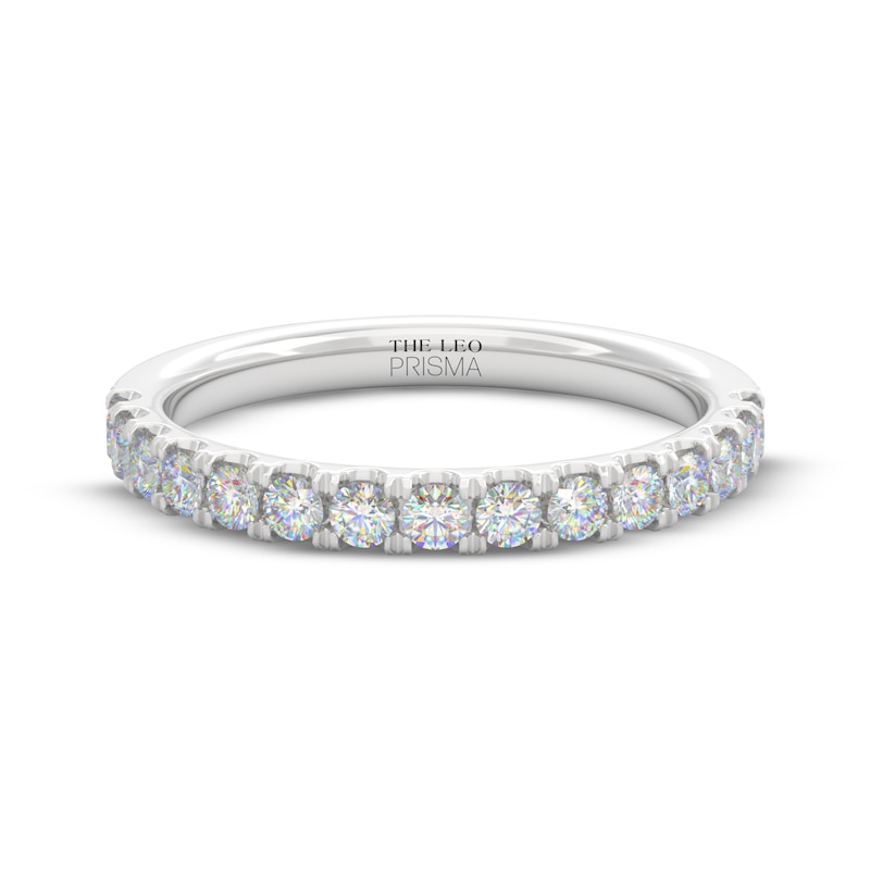 Main Image 3 of THE LEO Prisma Diamond Wedding Band 1/2 ct tw 14K White Gold