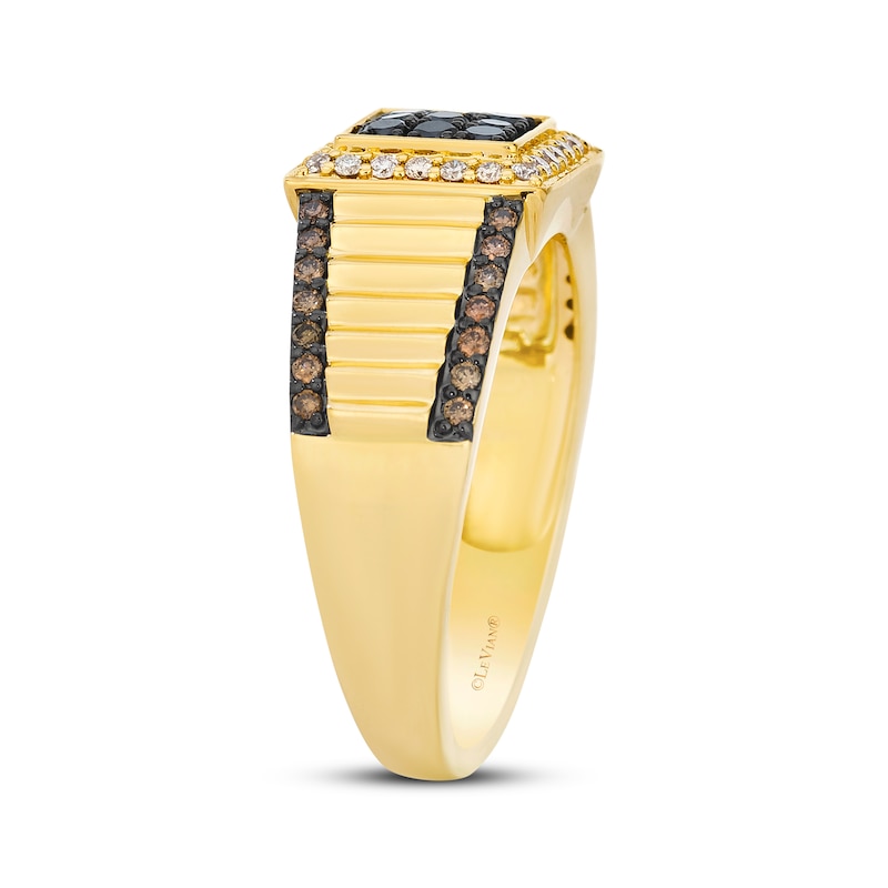 Main Image 2 of Le Vian Men's Diamond Ring 1/2 ct tw 14K Honey Gold