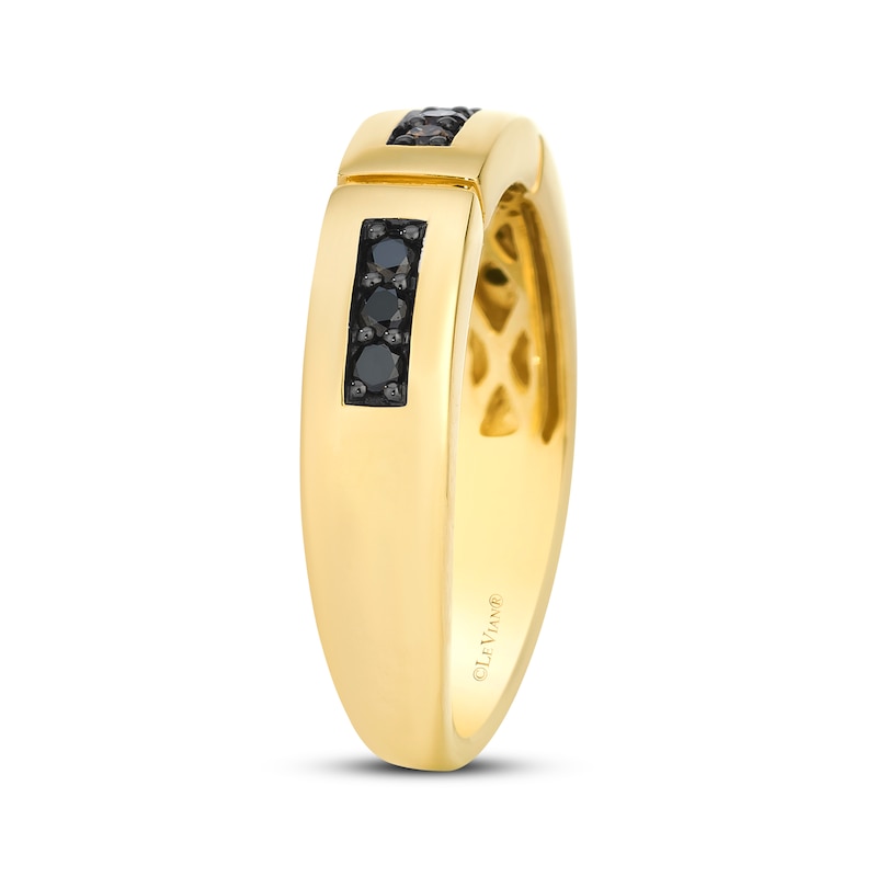 Main Image 2 of Le Vian Men's Diamond Ring 1/3 ct tw 14K Honey Gold