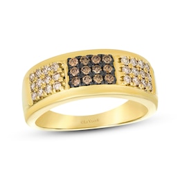 Le Vian Men's Diamond Ring 5/8 ct tw 14K Honey Gold