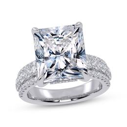 KAY Signature Collection Radiant-Cut Lab-Grown Diamond Engagement Ring 6 ct tw 14K White Gold