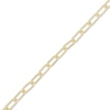 Thumbnail Image 2 of 5.3mm Paperclip Chain Necklace Hollow 10K Yellow Gold 18"