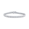 Thumbnail Image 1 of KAY Lab-Grown Diamonds Tennis Bracelet 1/4 ct tw Sterling Silver 7"