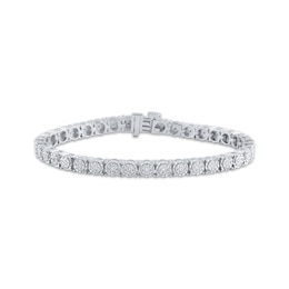 KAY Lab-Grown Diamonds Tennis Bracelet 1/4 ct tw Sterling Silver 7"