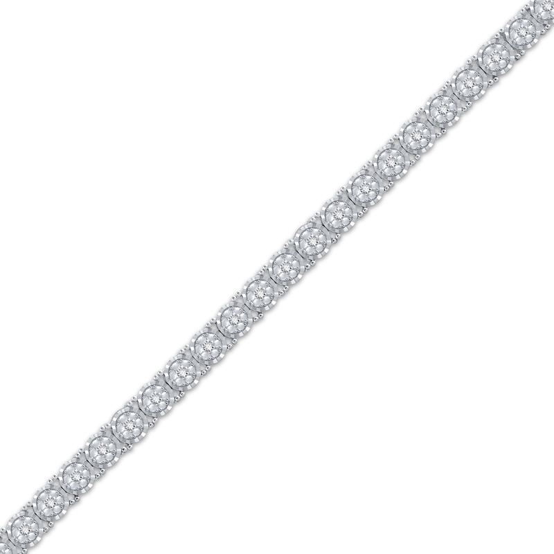 Main Image 2 of KAY Lab-Grown Diamonds Tennis Bracelet 1/4 ct tw Sterling Silver 7"