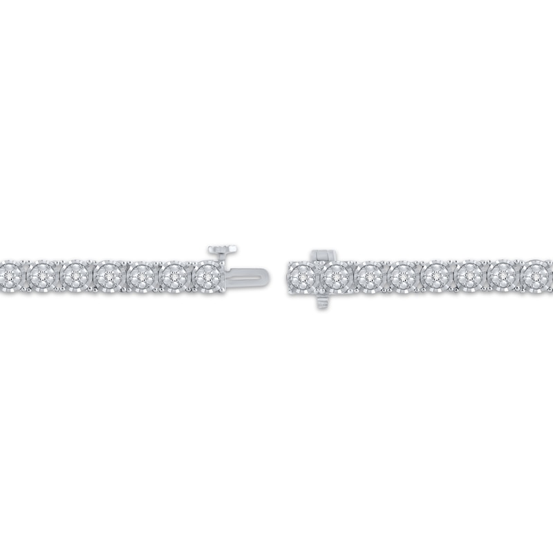 Main Image 3 of KAY Lab-Grown Diamonds Tennis Bracelet 1/4 ct tw Sterling Silver 7"