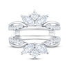 Thumbnail Image 3 of Now + Forever Lab-Grown Diamonds Marquise & Round-Cut Enhancer Ring 1-1/2 ct tw 14K White Gold