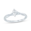 Thumbnail Image 1 of Now + Forever Marquise-Cut Diamond Engagement Ring 3/8 ct tw 14K White Gold