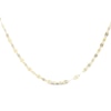 Thumbnail Image 1 of Graduated Mirror Chain Necklace Solid 10K Yellow Gold 18"
