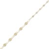 Thumbnail Image 2 of Graduated Mirror Chain Necklace Solid 10K Yellow Gold 18"
