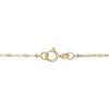 Thumbnail Image 3 of Graduated Mirror Chain Necklace Solid 10K Yellow Gold 18"