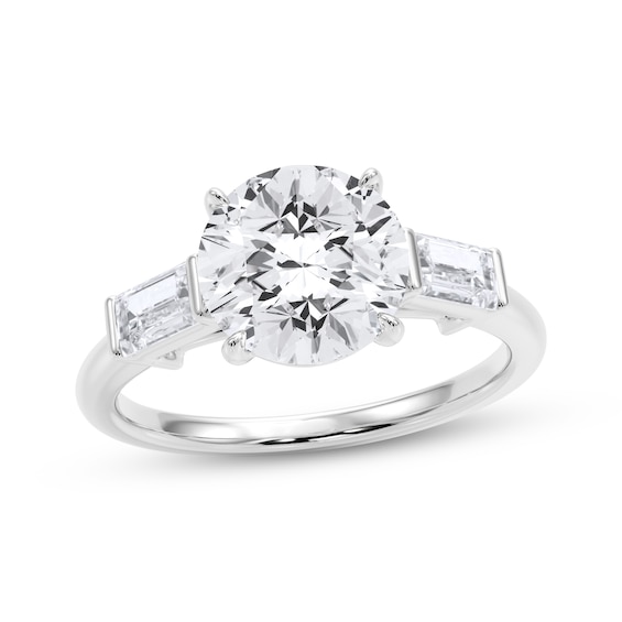 Now + Forever Certified Round-Cut Diamond Engagement Ring 2-1/3 c tw 14K White Gold