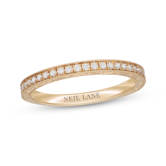 Neil Lane Diamond Wedding Band 1/4 ct tw 14K Yellow Gold