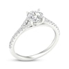 Thumbnail Image 2 of Now + Forever Lab-Grown Diamonds Engagement Ring 1-1/4 ct tw 14K White Gold