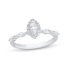 Thumbnail Image 1 of Marquise-Cut Diamond Engagement Ring 1/2 ct tw 14K White Gold