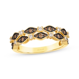 Le Vian Venetian Mosaic Diamond Ring 3/8 ct tw 14K Honey Gold