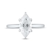 Thumbnail Image 3 of Now + Forever Lab-Grown Diamonds Marquise-Cut Solitaire Ring 2 ct tw 14K White Gold (F/SI2)