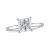 Thumbnail Image 1 of Now + Forever Lab-Grown Diamonds Princess-Cut Solitaire Engagement Ring 1-1/2 ct tw 14K White Gold (F/SI2)