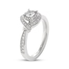 Thumbnail Image 2 of THE LEO Diamond Round-Cut Halo Engagement Ring 5/8 ct tw 14K White Gold