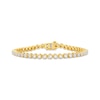 Thumbnail Image 1 of KAY Lab-Grown Diamonds Tennis Bracelet 5 ct tw 14K Yellow Gold 7"