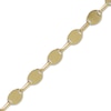 Thumbnail Image 1 of Solid Mirror Chain Bracelet 10K Yellow Gold 7.5"