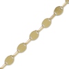 Thumbnail Image 2 of Mirror Chain Bracelet Solid 10K Yellow Gold 7.5&quot;