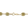 Thumbnail Image 2 of Solid Mirror Chain Bracelet 10K Yellow Gold 7.5"