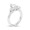 Thumbnail Image 2 of Memories Moments Magic Lab-Grown Diamonds Marquise-Cut Three-Stone Engagement Ring 3-7/8 ct tw 14K White Gold