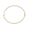Thumbnail Image 3 of Hollow Bangle Bracelet 3mm 10K Yellow Gold