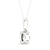 Thumbnail Image 3 of KAY Lab-Grown Diamonds Halo Necklace 1/4 ct tw 10K White Gold 18&quot;
