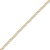 Thumbnail Image 2 of Diamond Pear-Shaped Link Chain Bracelet 1/6 ct tw 10K Yellow Gold 7&quot;