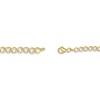 Thumbnail Image 3 of Diamond Pear-Shaped Link Chain Bracelet 1/6 ct tw 10K Yellow Gold 7&quot;