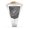 Thumbnail Image 4 of True Fans Tampa Bay Buccaneers Championship Ring Sterling Silver & 10K Yellow Gold Ring
