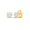 Thumbnail Image 3 of KAY Lab-Grown Diamonds Round-Cut Solitaire Necklace & Earrings Set 5/8 ct tw 10K Yellow Gold (I/SI2)