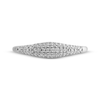 Thumbnail Image 3 of STUDIO BY KAY Diamond Pavé Curve Ring 1/4 ct tw 10K White Gold