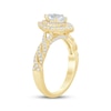 Thumbnail Image 2 of Now + Forever Marquise-Cut Diamond Double-Halo Engagement Ring 1 ct tw 14K Yellow Gold