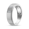 Thumbnail Image 2 of Now + Forever Men's Diamond Trios Wedding Band 1/20 ct tw 10K White Gold