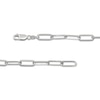 Thumbnail Image 3 of 5.9mm Paperclip Chain Necklace Solid Sterling Silver 20"