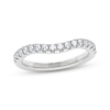 Thumbnail Image 1 of THE LEO Prisma Diamond Contour Wedding Band 1/3 ct tw 14K White Gold