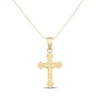 Thumbnail Image 1 of Children's Crucifix Necklace 14K Yellow Gold 13"