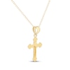 Thumbnail Image 3 of Children's Crucifix Necklace 14K Yellow Gold 13"