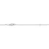 Thumbnail Image 4 of Clover-Shaped Amethyst Necklace Sterling Silver 18"