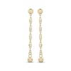 Thumbnail Image 2 of STUDIO BY KAY Lab-Grown Diamond Drop Earrings 1/10 ct tw 24K Yellow Gold Vermeil Sterling Silver